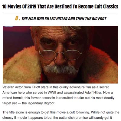 10 Movies Of 2019 That Are Destined To Become Cult Classics